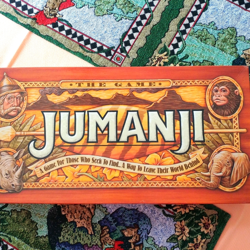 LAST CHANCE!! Milton Bradley's JUMANJI Board Game ages 8 & up